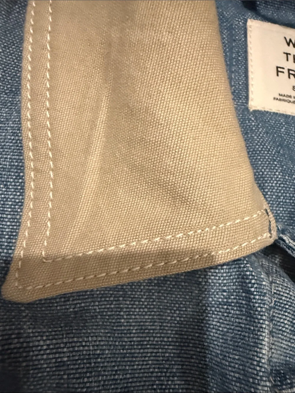 NWT We The Free Lemon Denim Jacket - Picture 6 of 10